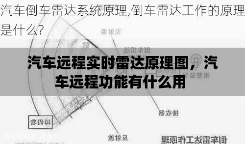 汽車遠(yuǎn)程實(shí)時(shí)雷達(dá)原理圖，汽車遠(yuǎn)程功能有什么用 