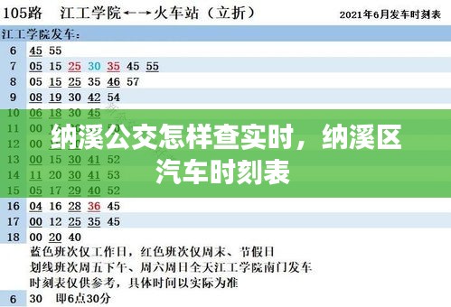 納溪公交怎樣查實時，納溪區(qū)汽車時刻表 