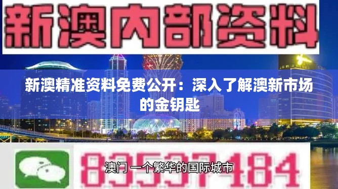 新澳精準(zhǔn)資料免費(fèi)公開：深入了解澳新市場的金鑰匙