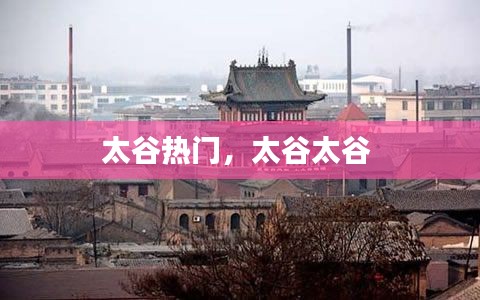 太谷熱門，太谷太谷 