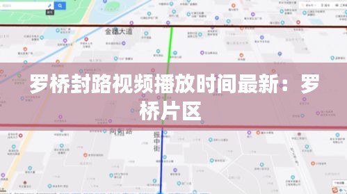 羅橋封路視頻播放時間最新：羅橋片區(qū) 
