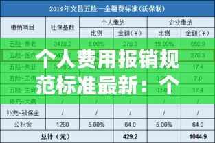 個人費用報銷規(guī)范標(biāo)準(zhǔn)最新：個人報銷比例 