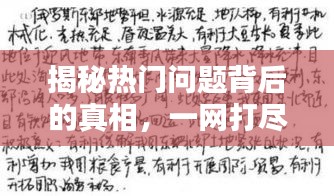 揭秘?zé)衢T問題背后的真相，一網(wǎng)打盡你所想知的答案