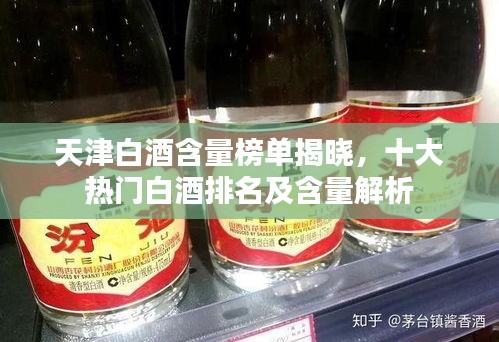 天津白酒含量榜單揭曉，十大熱門白酒排名及含量解析