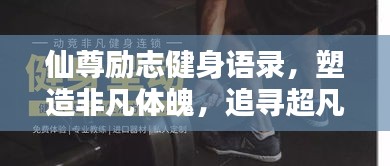 仙尊勵(lì)志健身語(yǔ)錄，塑造非凡體魄，追尋超凡自我