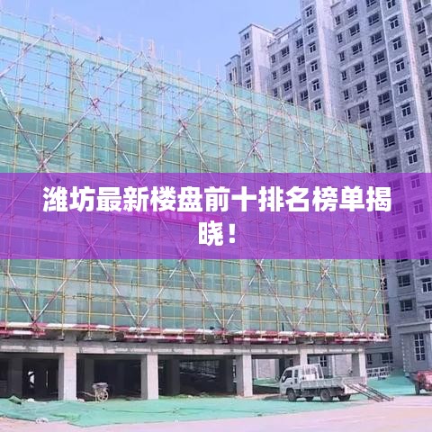 濰坊最新樓盤(pán)前十排名榜單揭曉！