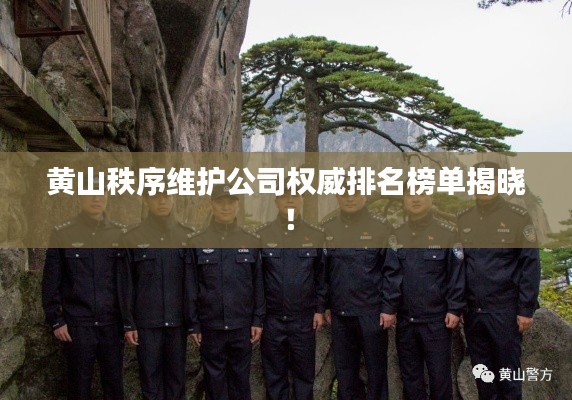 黃山秩序維護(hù)公司權(quán)威排名榜單揭曉！