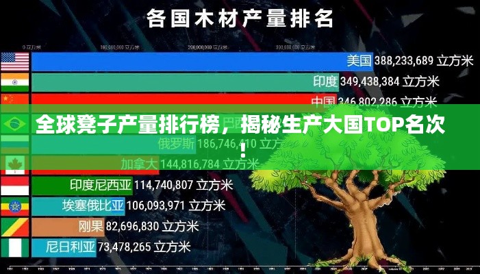 全球凳子產(chǎn)量排行榜，揭秘生產(chǎn)大國TOP名次！