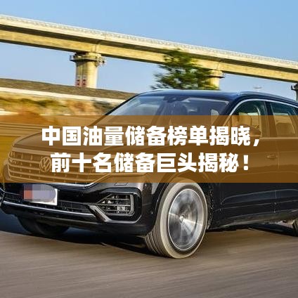 中國油量儲備榜單揭曉，前十名儲備巨頭揭秘！